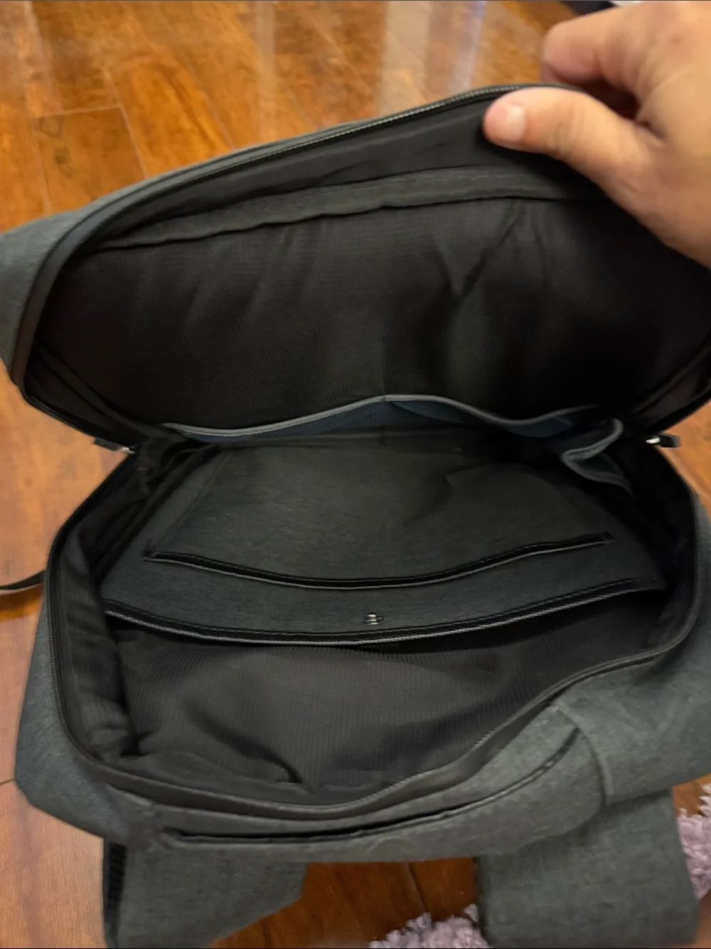 Susa Gray Travel Backpack obsessed Network branded